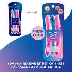Schick Hydro Silk Touch-Up face razor for quick touch-ups and peach fuzz removal