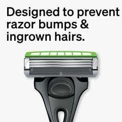 Schick Hydro Ultra Sensitive close-up highlighting comfort coating for easy glide