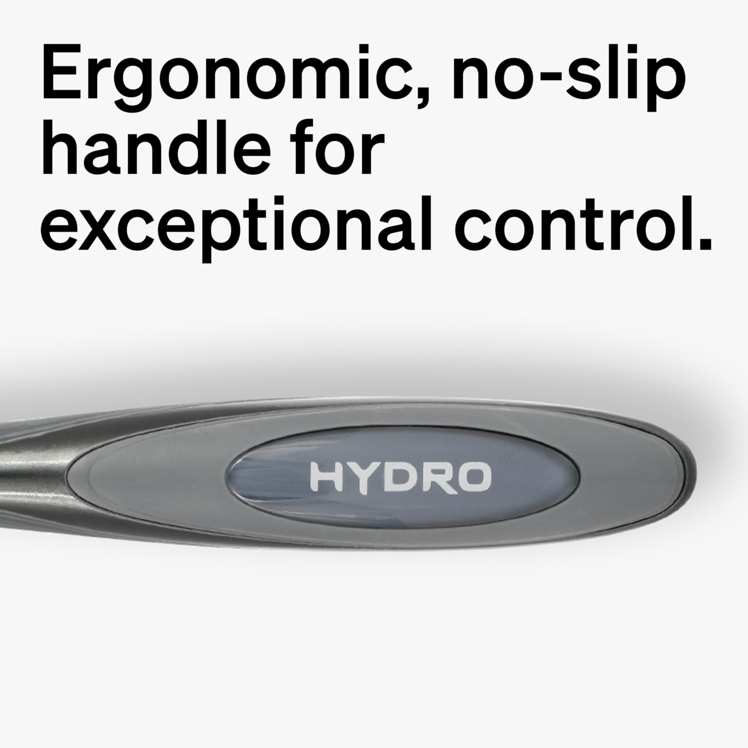 Schick Hydro Ultra Sensitive Razor slim head design for tight spaces