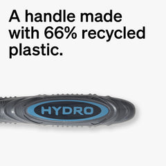 Flip-trimmer in action on Schick Hydro 5 for precise reach.
