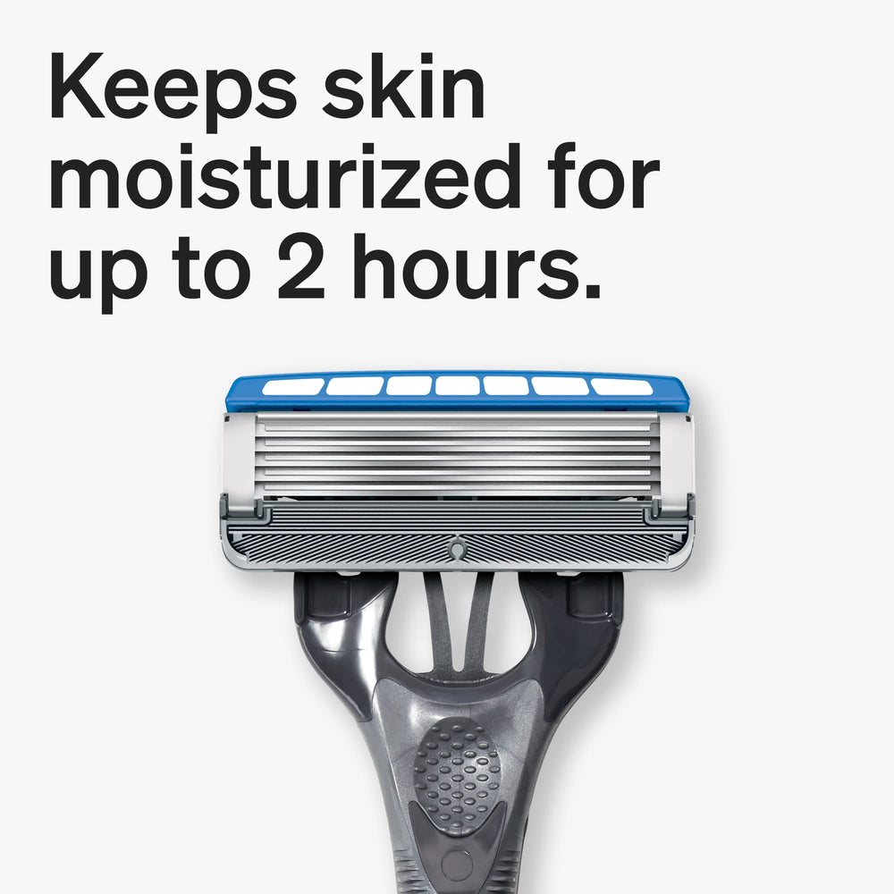 Schick Hydro 5 system technology in a disposable razor design.