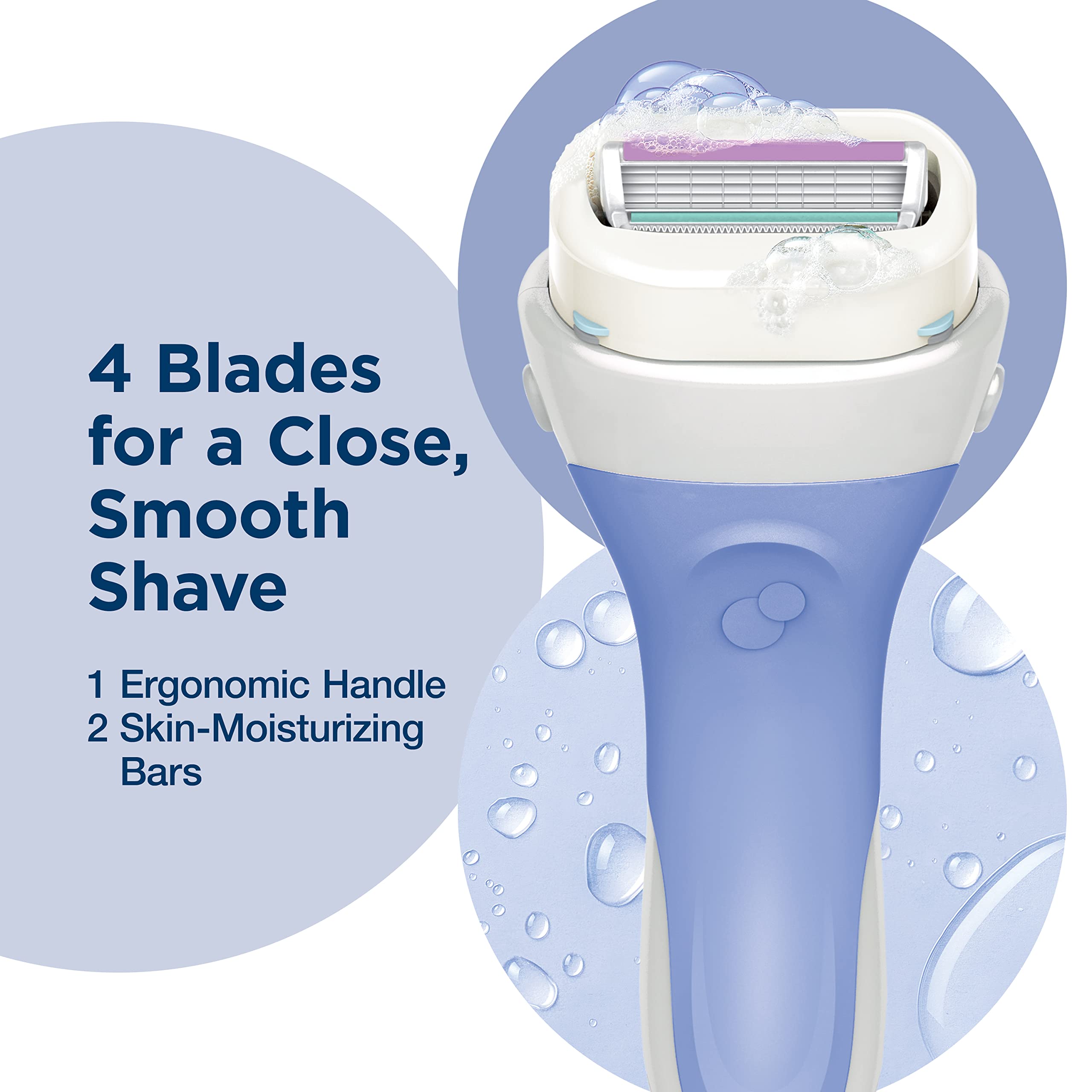 Cartridge refill pack for ongoing shaving needs