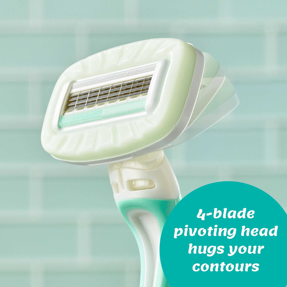 Schick Intuition first-time shaver-friendly razor for gentle use.