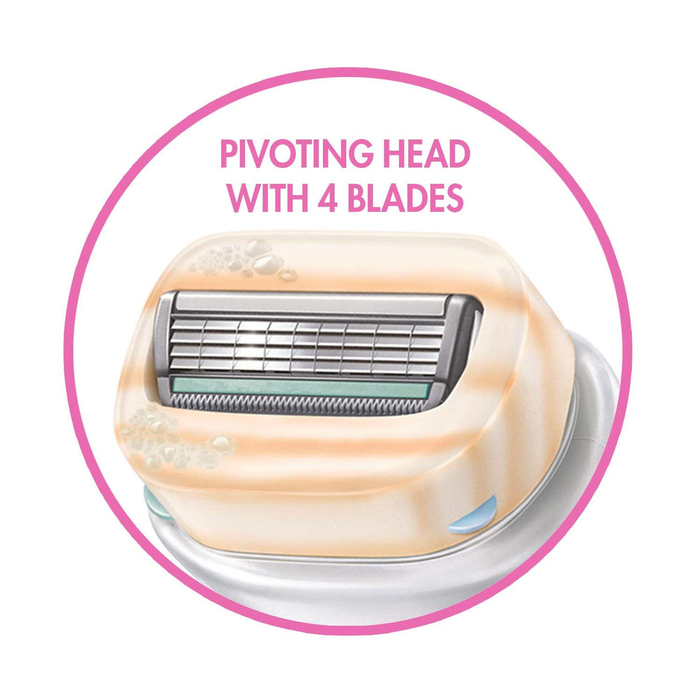 INTUITION Advanced Moisture refill with organic shea butter for lasting comfort.