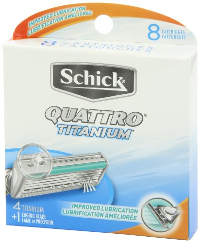 Schick Quattro-compatible refills fit any Men razor for flexible use.