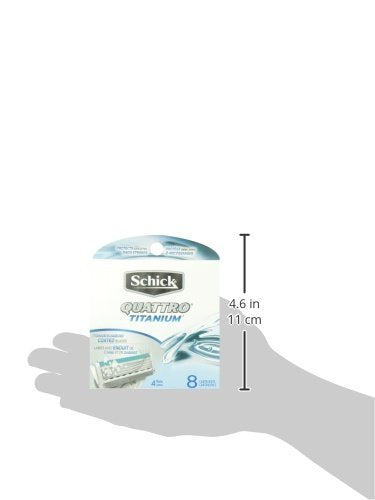 Schick Quattro for Men eight-pack keeps you stocked for shaving.