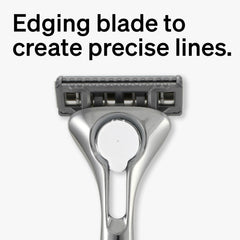 Schick Quattro Titanium pivoting head glides over contours smoothly.