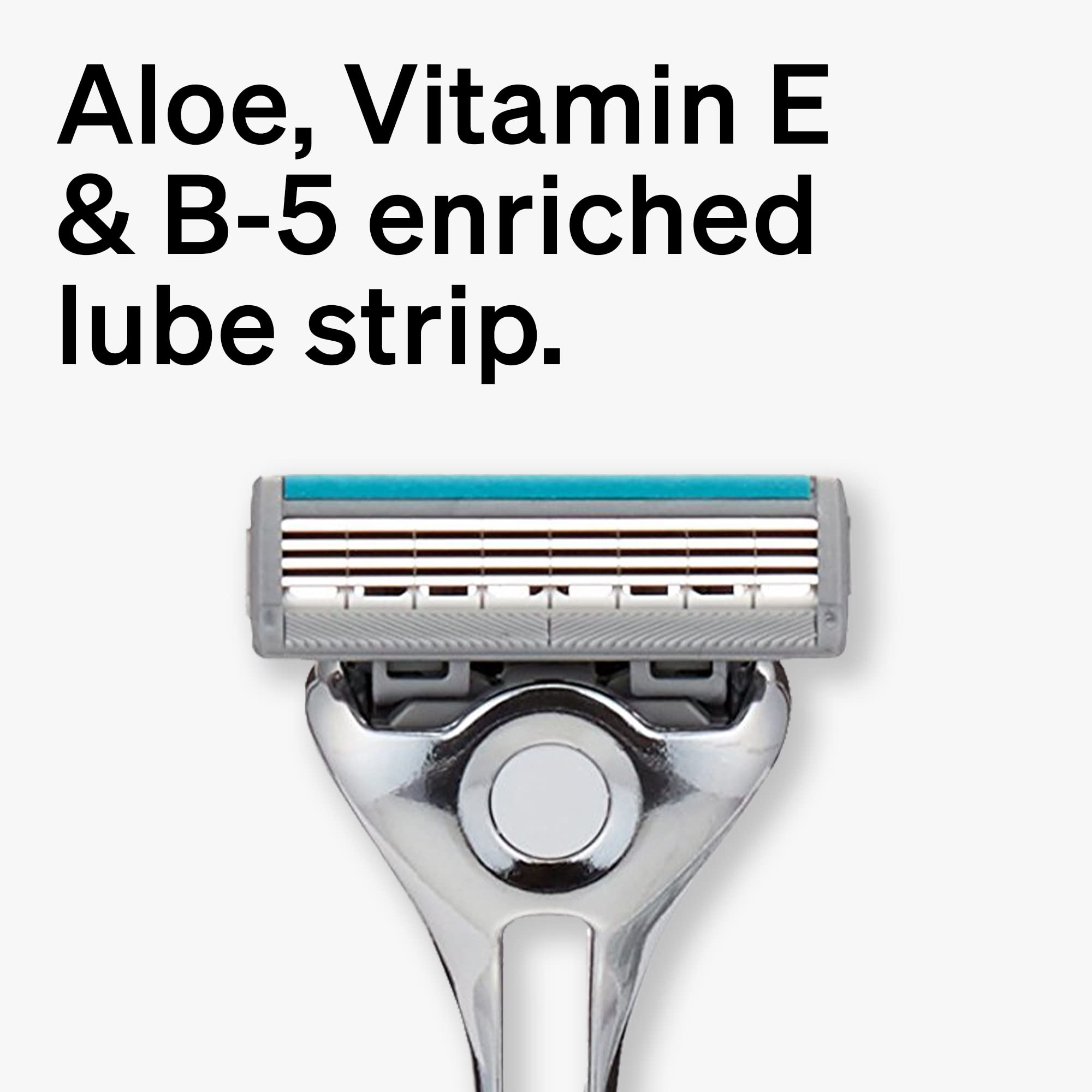 Schick Quattro Titanium Razor skin-friendly glide for a gentle shave.