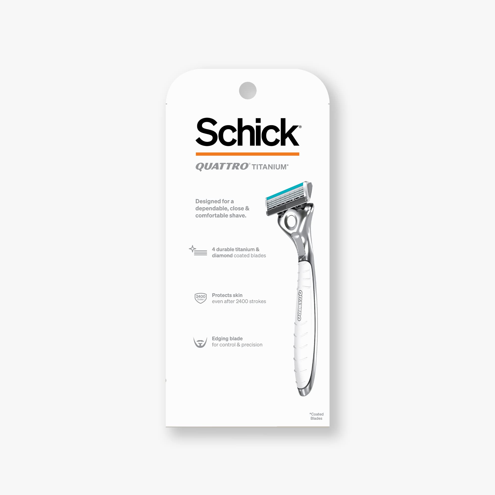 Schick Quattro Titanium Razor offers value without compromising performance.