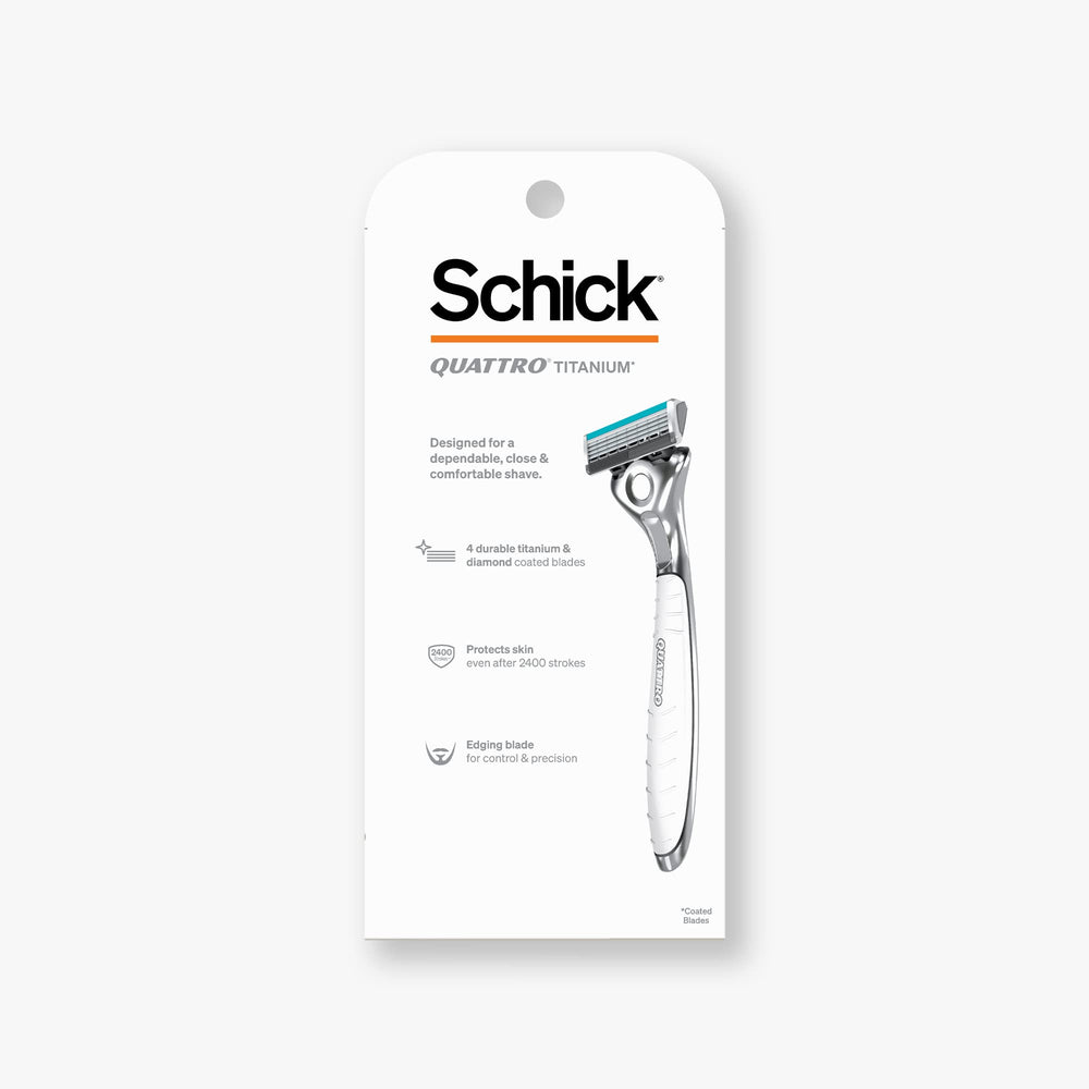Schick Quattro Titanium Razor offers value without compromising performance.