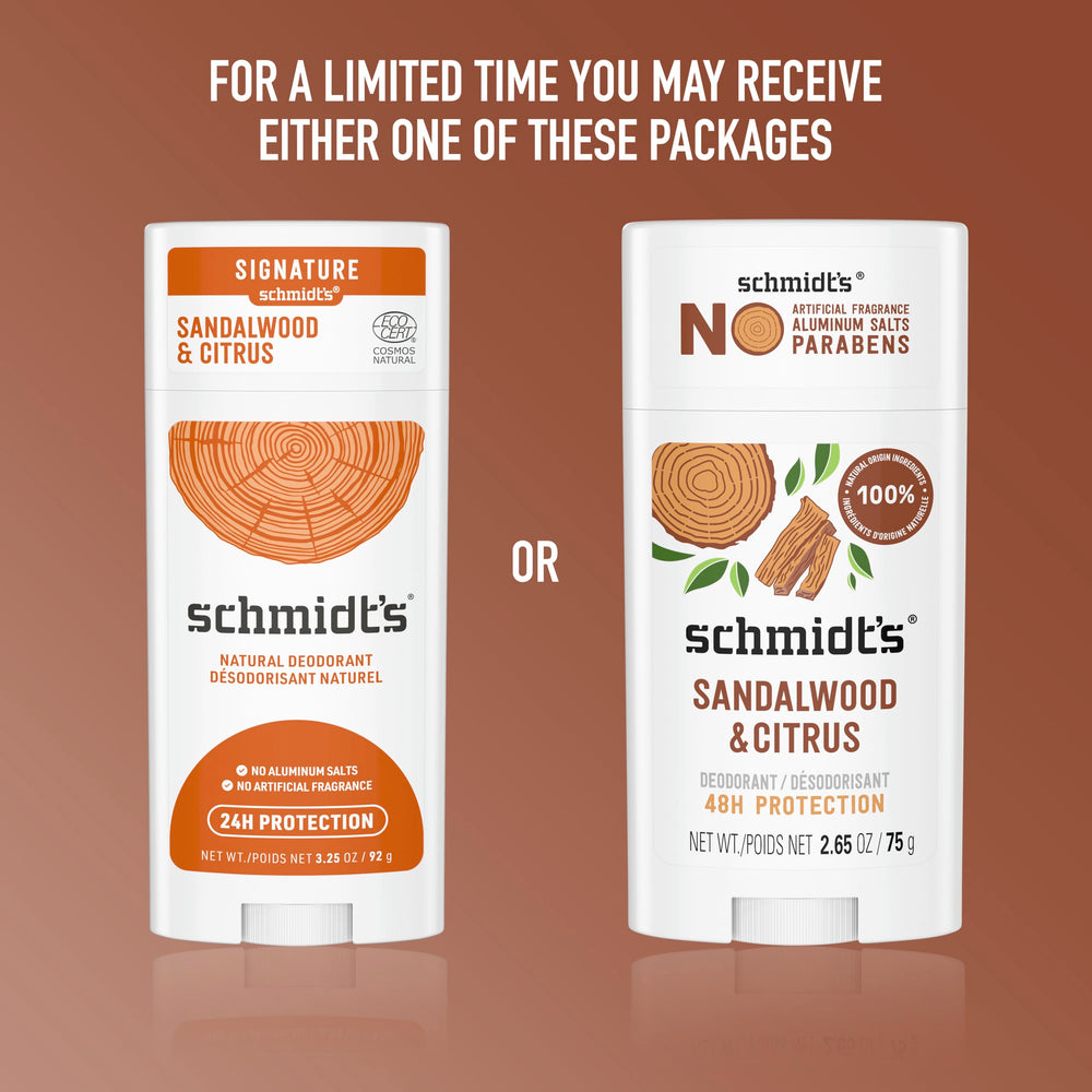 Schmidt's 24-hour odor protection concept for all-day confidence