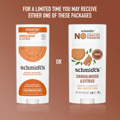 Schmidt's 24-hour odor protection concept for all-day confidence