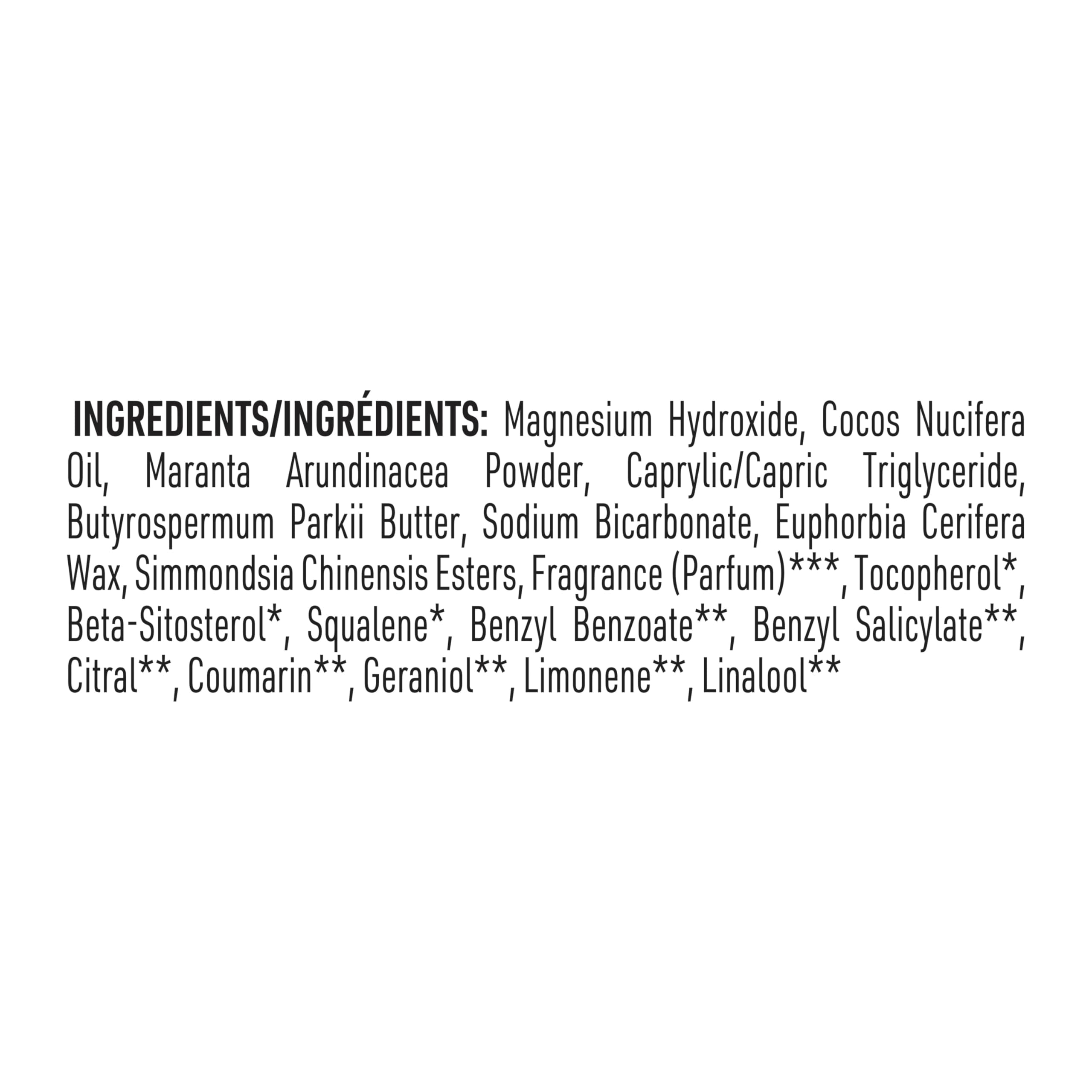 Schmidt's aluminum-free formula supporting sensitive skin