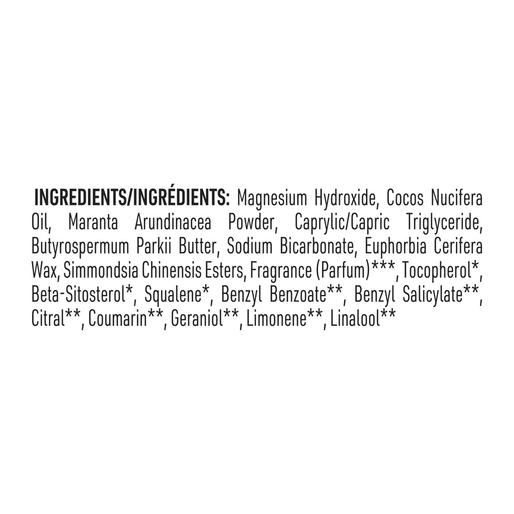 Schmidt's aluminum-free formula supporting sensitive skin