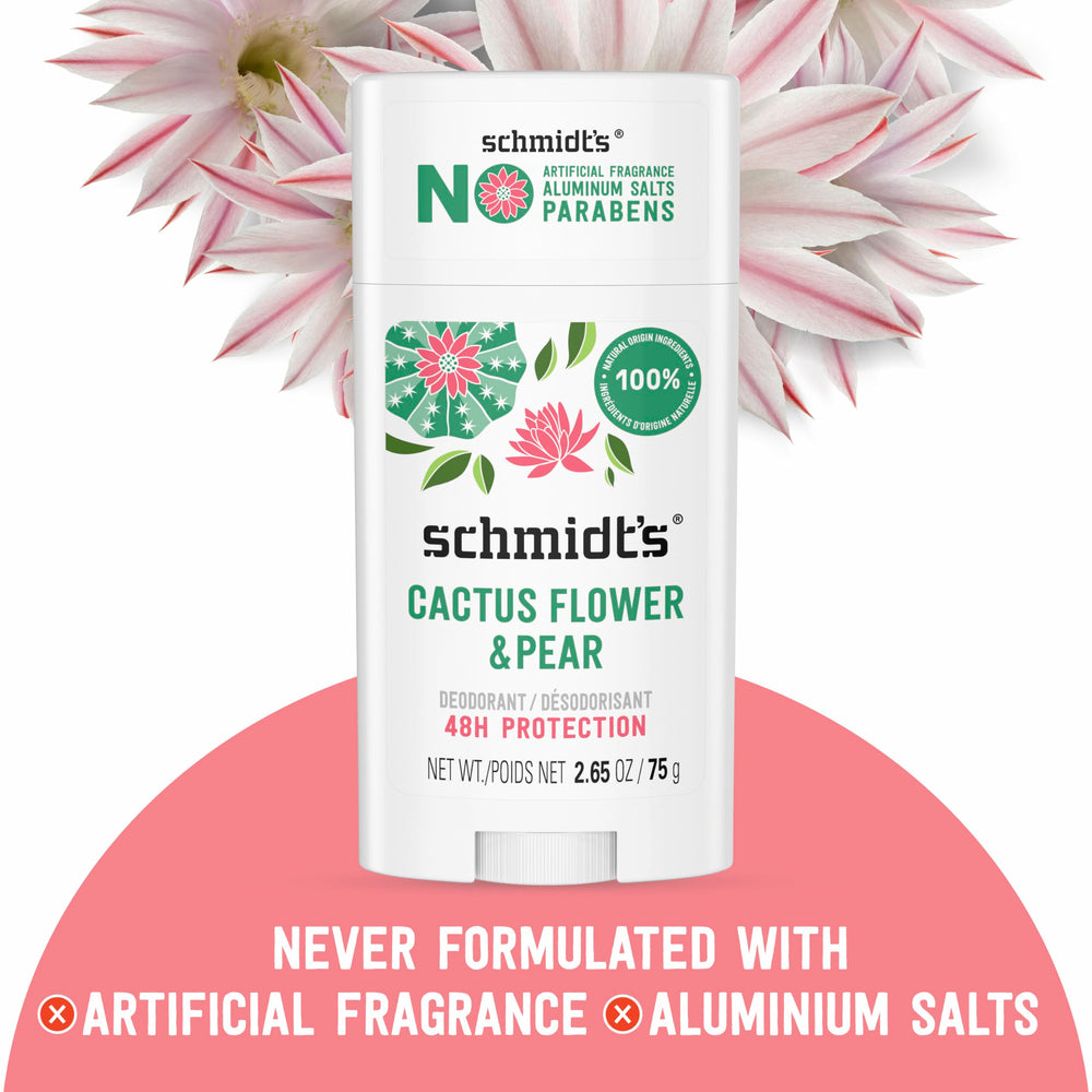 Schmidt's cruelty-free logo indicating vegan certification.