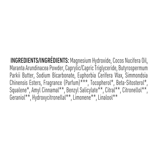 Aroma natural con aceites esenciales, Schmidt's Fresh Rain & Birch en cada pasada.