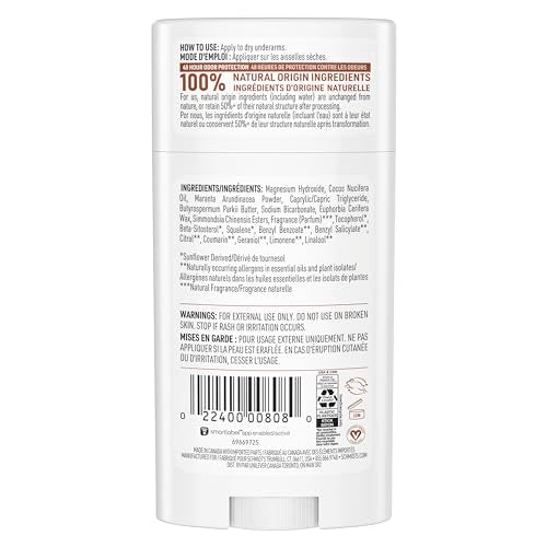 Schmidt's sandalwood citrus fragrance profile with natural ingredients