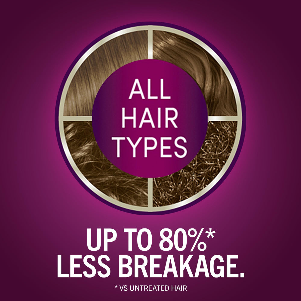 Keratin-infused color cream for smooth, even application