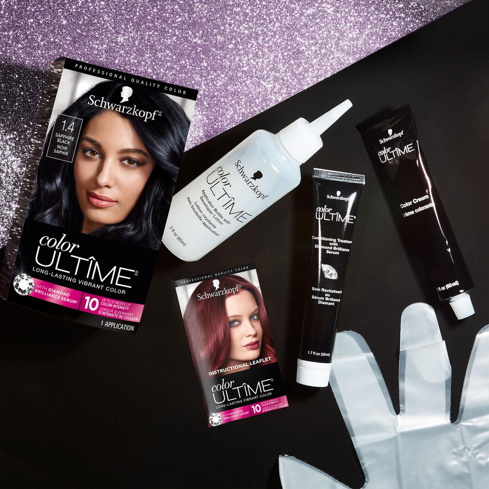 Schwarzkopf Color Ultime Diamond Brilliance Serum bottle enhances shine and depth