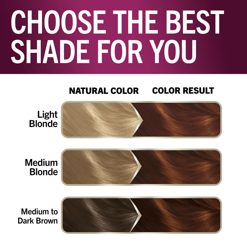 Schwarzkopf color covers gray and longer hair evenly