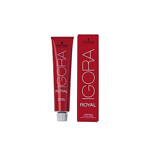 Igora Royal 5-7 copper brown shade guides root blending