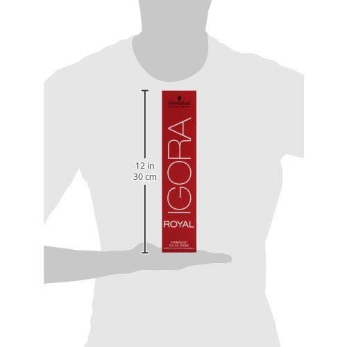 Schwarzkopf Igora Royal 6-77 color result reveals rich copper tones and even coverage.