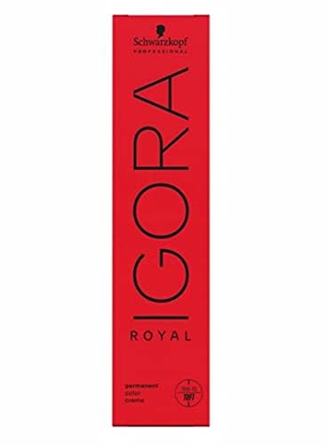 Schwarzkopf Igora Royal 8-77 final result after application with rich copper blonde tones.