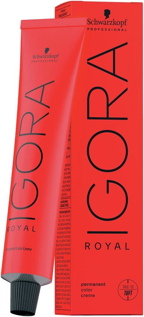 Schwarzkopf Igora Royal Color Creme Tube 6-68 delivers vibrant, lasting color for salon-like results.