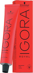 Schwarzkopf Igora Royal Color Creme Tube 6-68 delivers vibrant, lasting color for salon-like results.