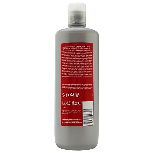 Igora Royal Developer applied to porous hair for even lift