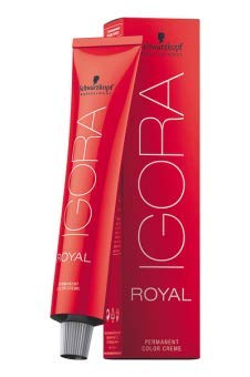 Schwarzkopf Igora Royal hair color creme 7-77 delivers rich copper blonde tones for vibrant, salon-quality results.