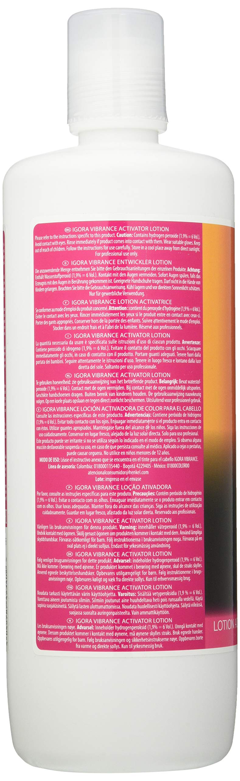 Igora Vibrance, resultado de color vibrante, ideal para uso doméstico