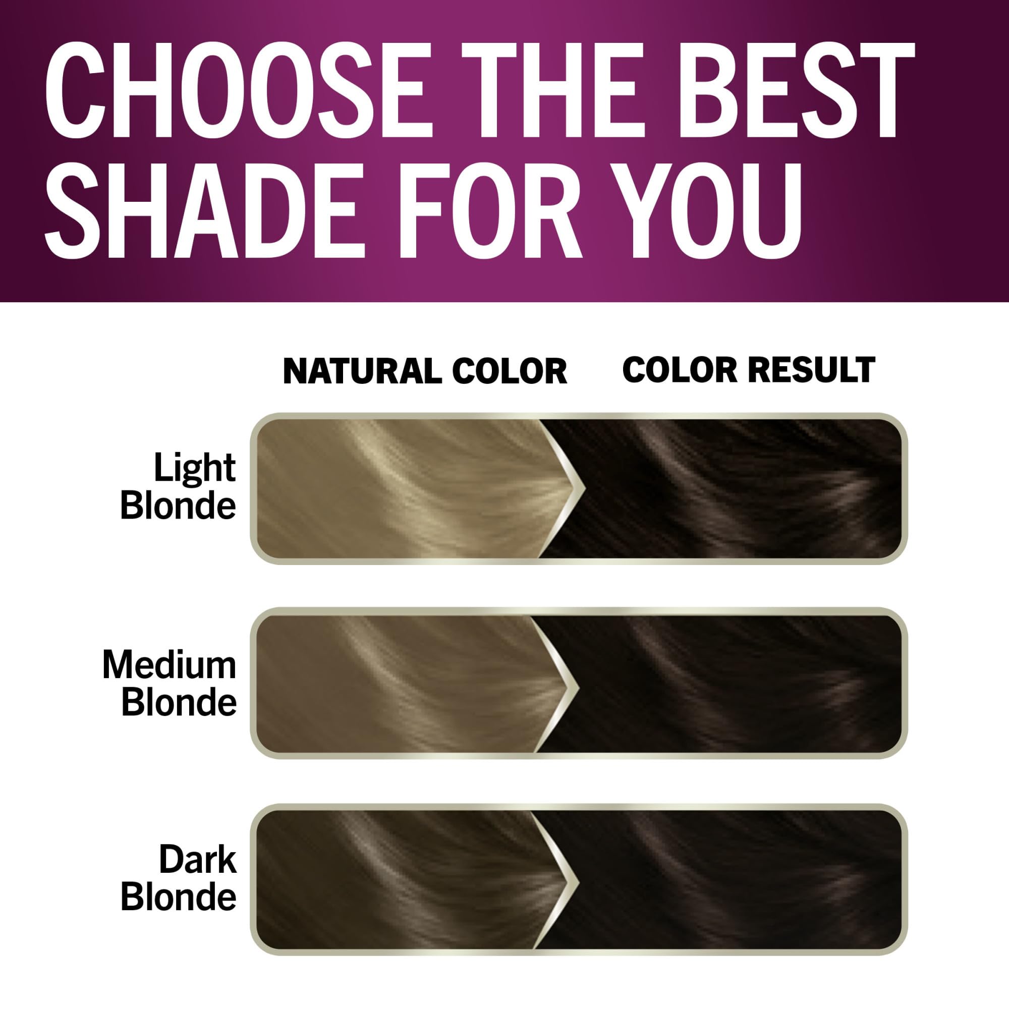 Finished espresso shade on styled hair with vibrant fade-resistant color