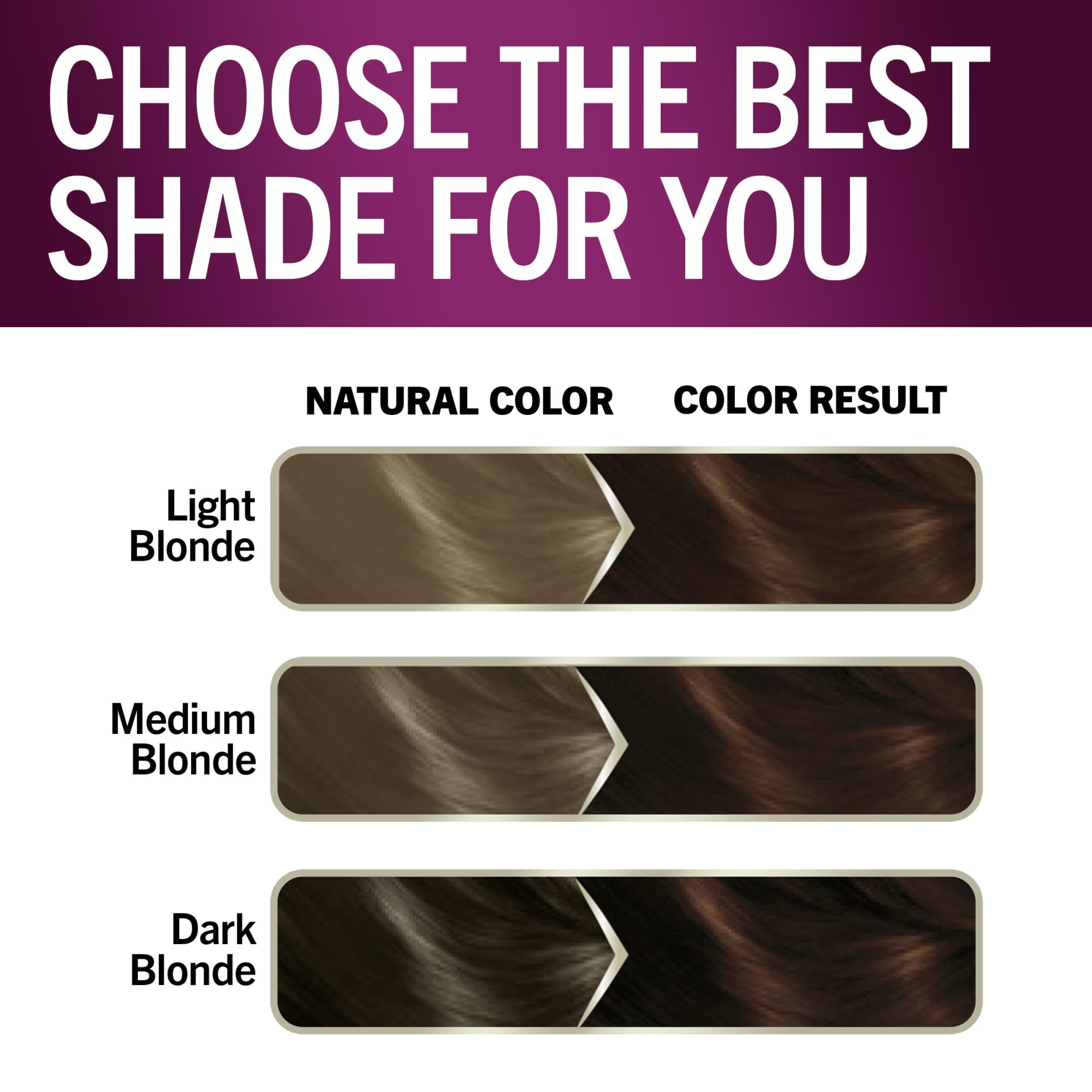 Schwarzkopf Keratin Color final look with rich, glossy cocoa shade