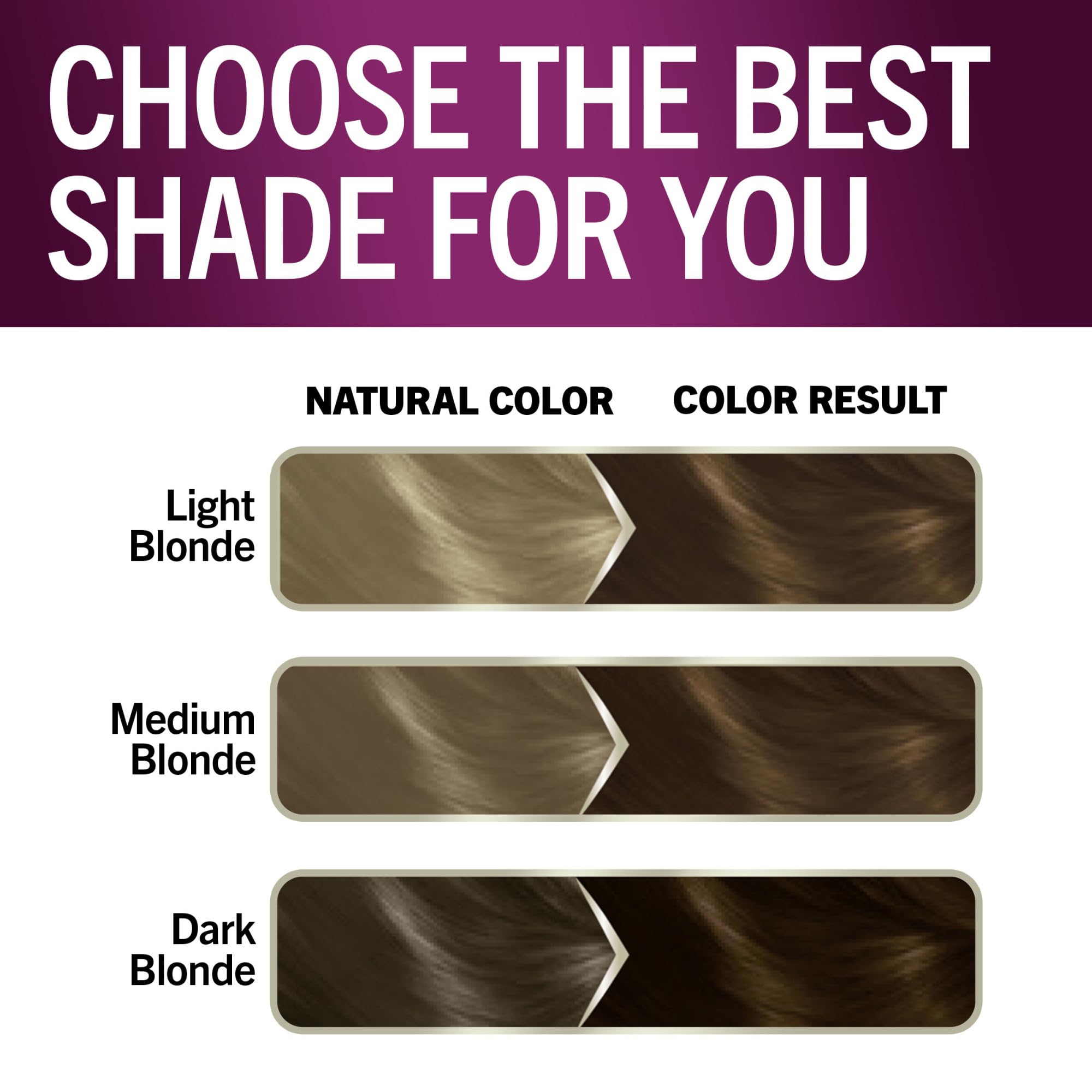 Schwarzkopf Keratin Color Berry Brown finished hair result with shine.