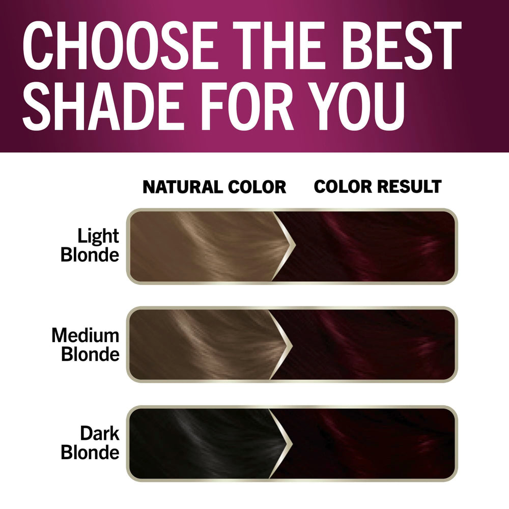 Schwarzkopf Keratin Color finish look after dyeing for vibrant results.