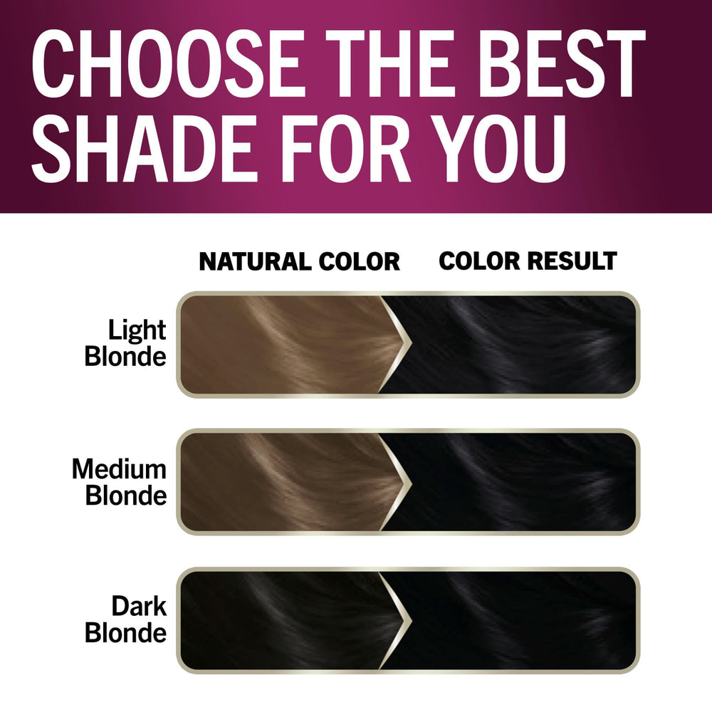 Schwarzkopf Keratin Color finished color result with vibrant, multi-dimensional shade