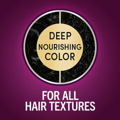 Schwarzkopf Keratin Color jet black color cream for even root-to-tip coverage