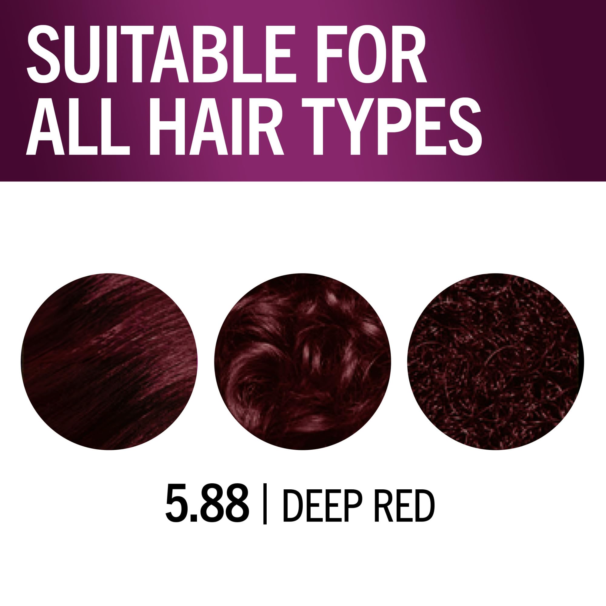 Schwarzkopf Keratin Color pre-color serum with Vitamin B6 and collagen readying hair for color.
