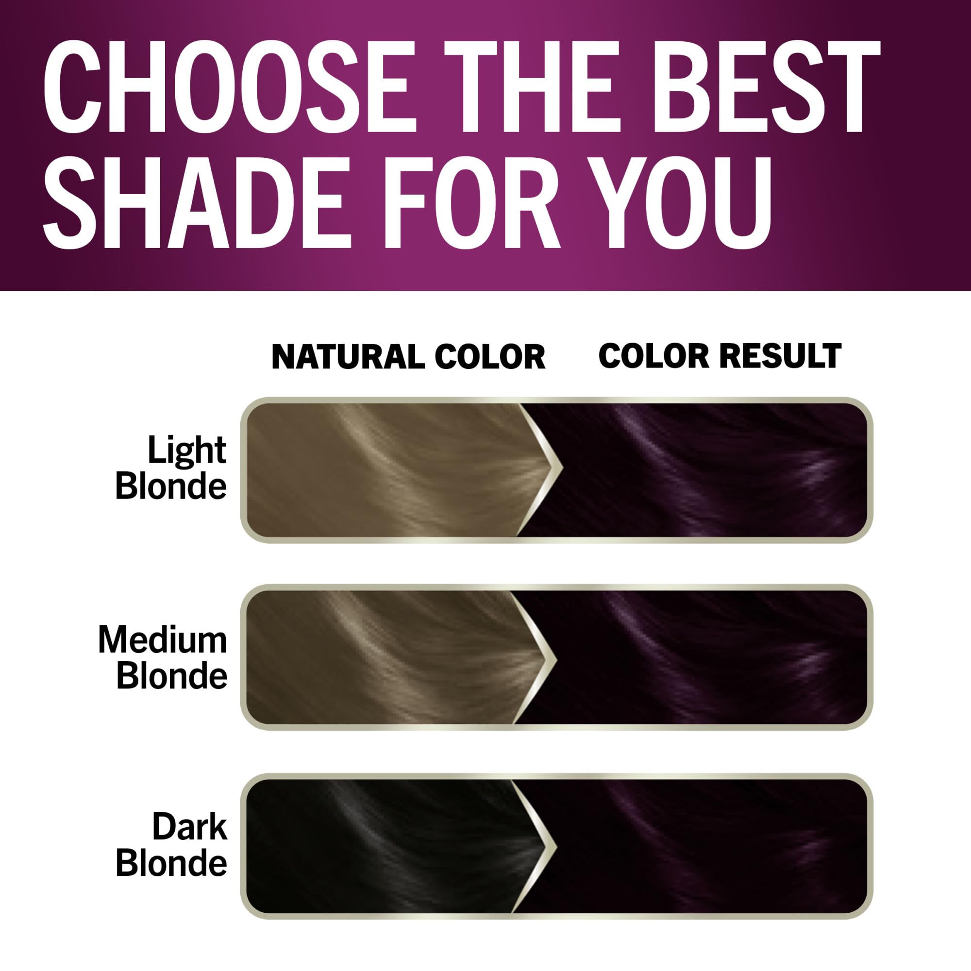 Schwarzkopf Keratin Color final look with vibrant, long-lasting shine