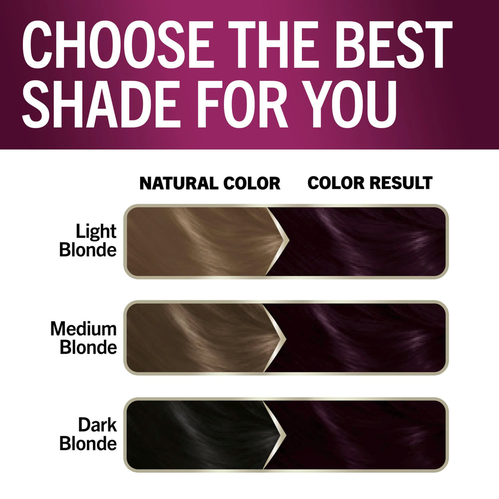 Schwarzkopf Keratin Color final look with vibrant, long-lasting shine