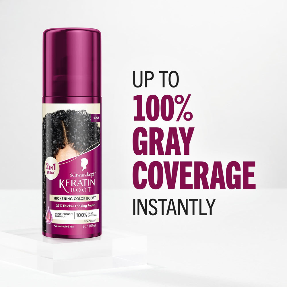 Soft drying finish from Schwarzkopf Keratin Root Spray