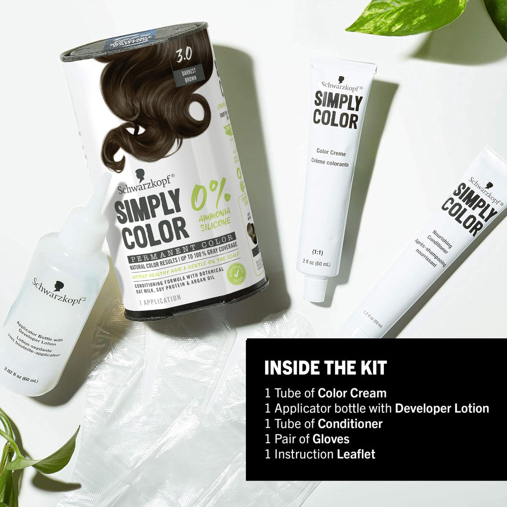 Eco-friendly packaging of Schwarzkopf Simply Color with recyclable carton