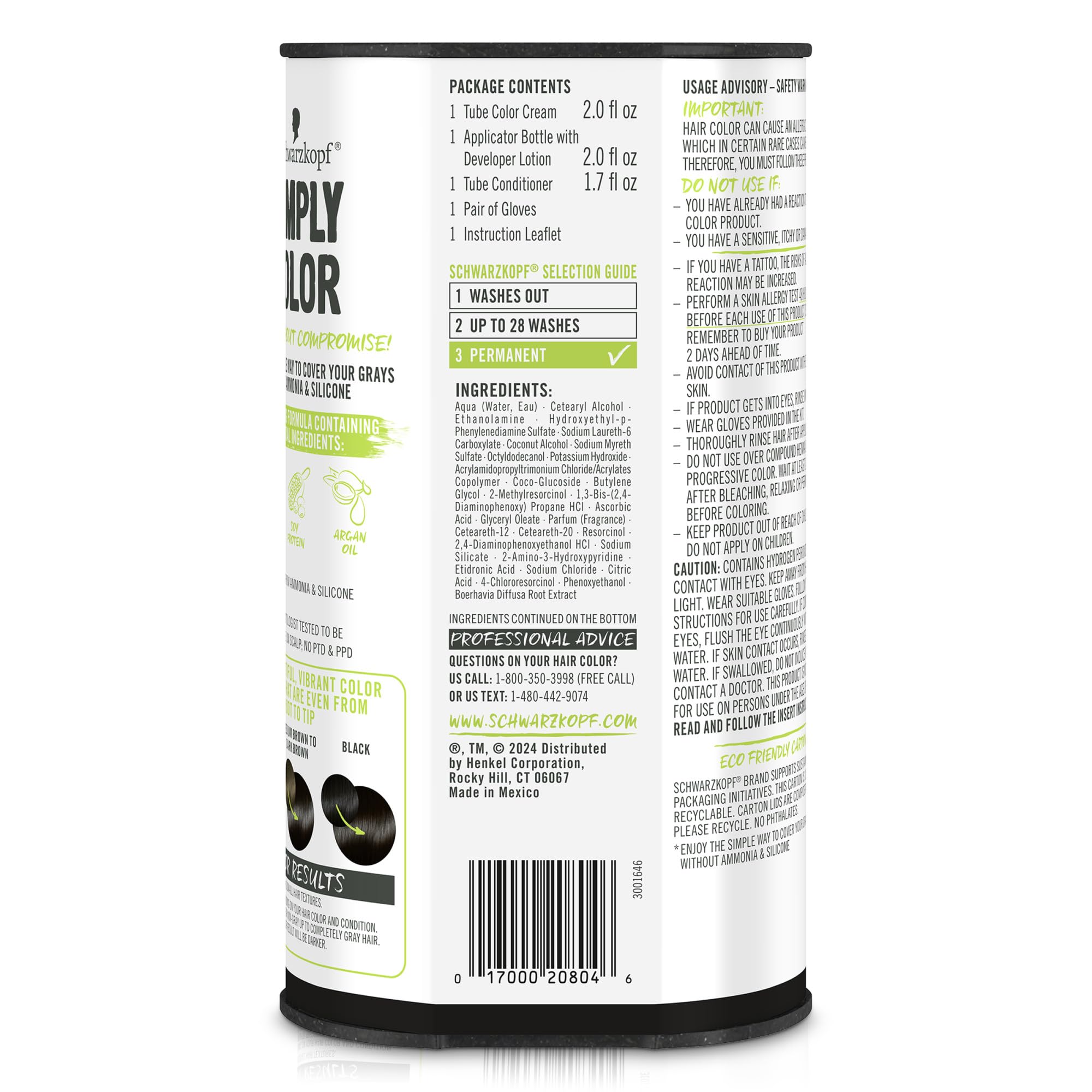 Application process image showing even spread and rinse with Simply Color
