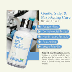 Scientific Solutions Global urea-50-nail-gel brush-applicator for easy, precise nail application.