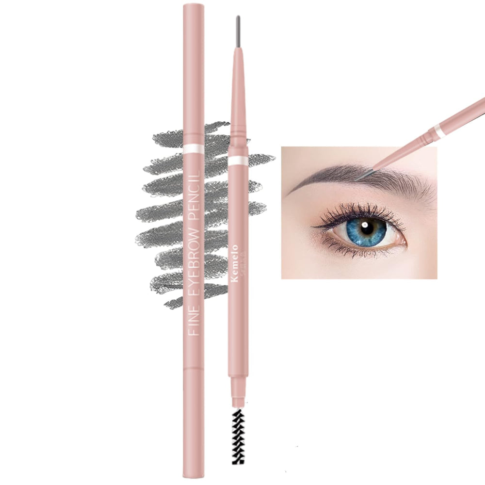SCIMELI lápiz de cejas gris con doble punta para definición precisa