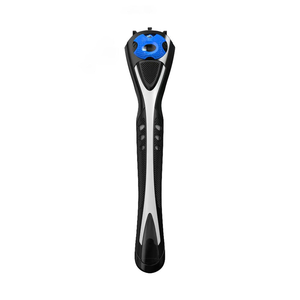 SCLWSS replacement handle for Amazon Basics razor shows an ergonomic grip for a secure, comfortable shave.
