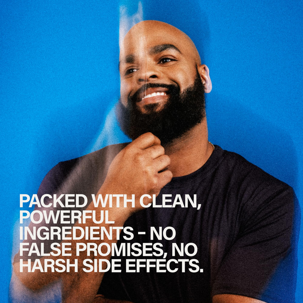 Scotch Porter caffeine-beard growth boost emphasizes follicle stimulation and faster-looking fullness.