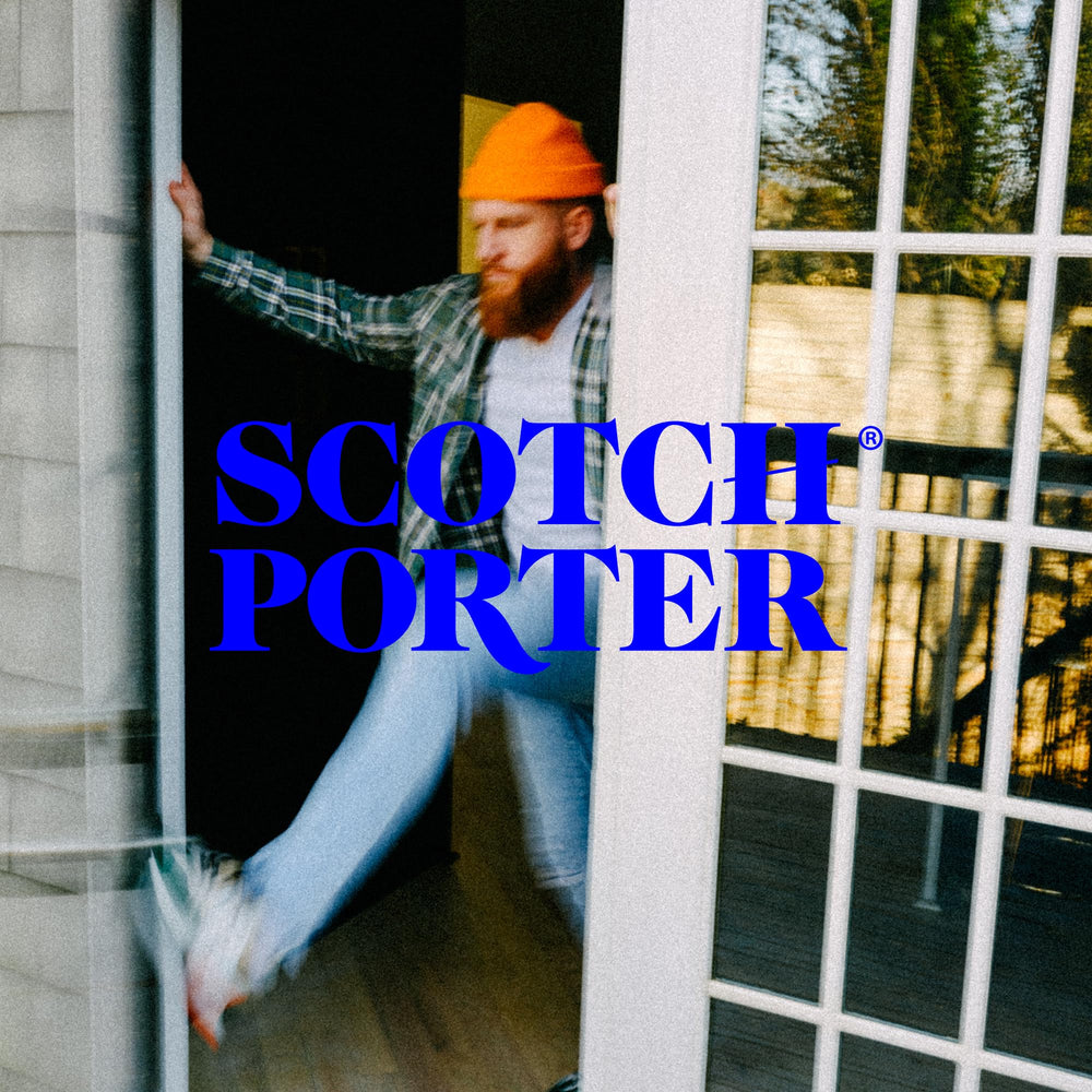 Scotch Porter premium grooming setup hints at a refined daily beard routine.