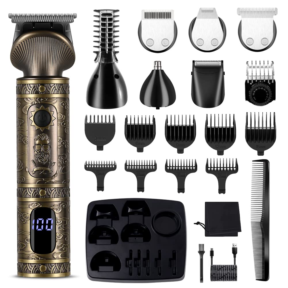 Scttomon 7-in-1 kit front view with versatile grooming options.